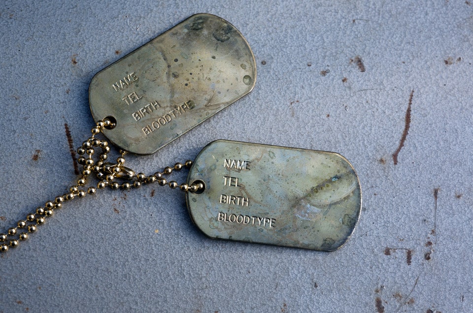 the evolution of dog tag chains